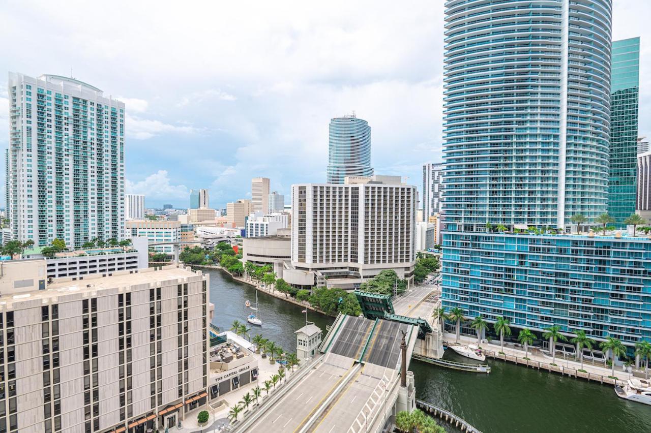 Iconic 2 Bedroom Loft Brickell-Stunning Views Miami Buitenkant foto