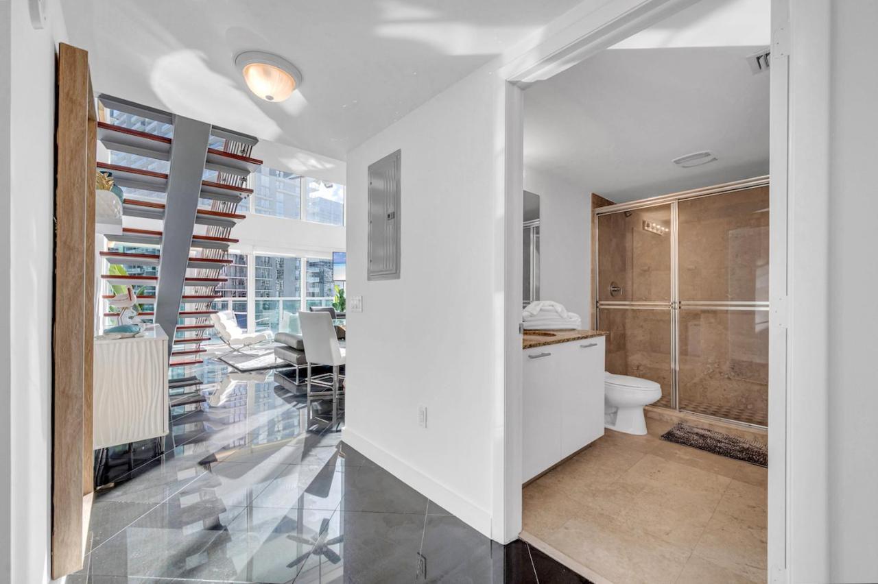 Iconic 2 Bedroom Loft Brickell-Stunning Views Miami Buitenkant foto