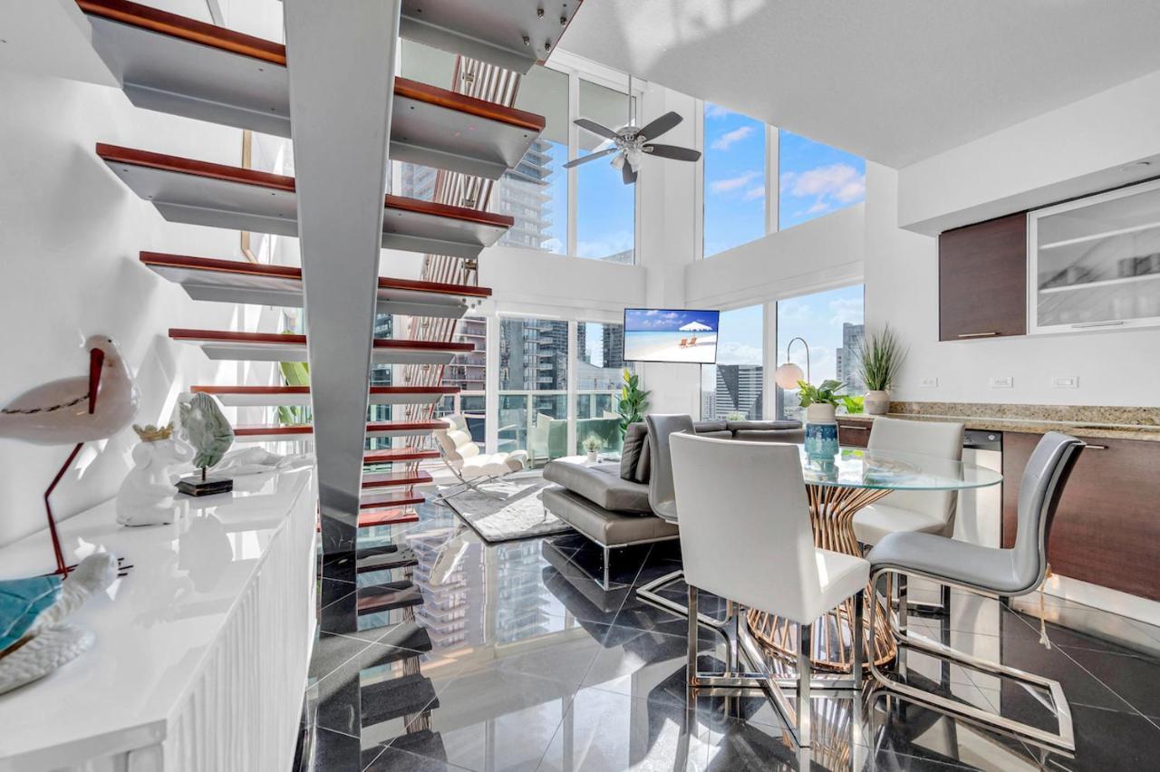 Iconic 2 Bedroom Loft Brickell-Stunning Views Miami Buitenkant foto
